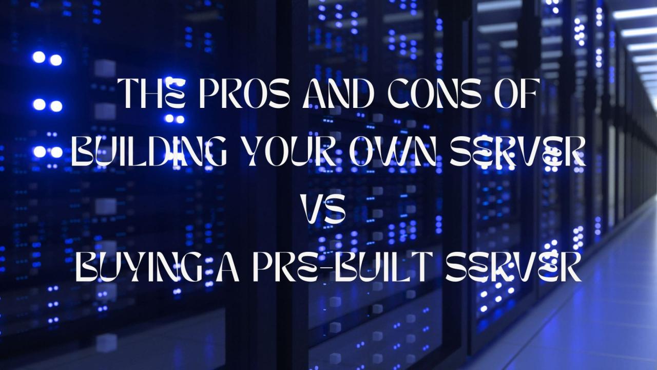 Prem servers cons pros onto Prem servers cons pros onto