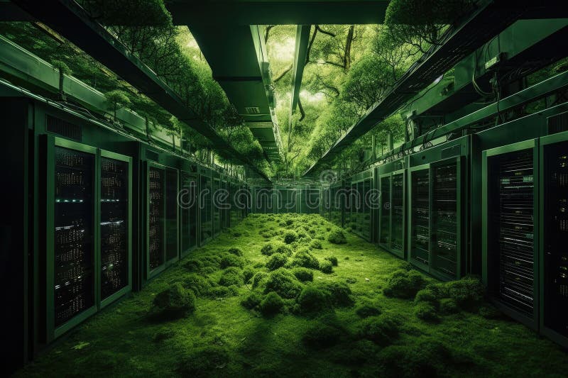 Green server technology and sustainable hosting