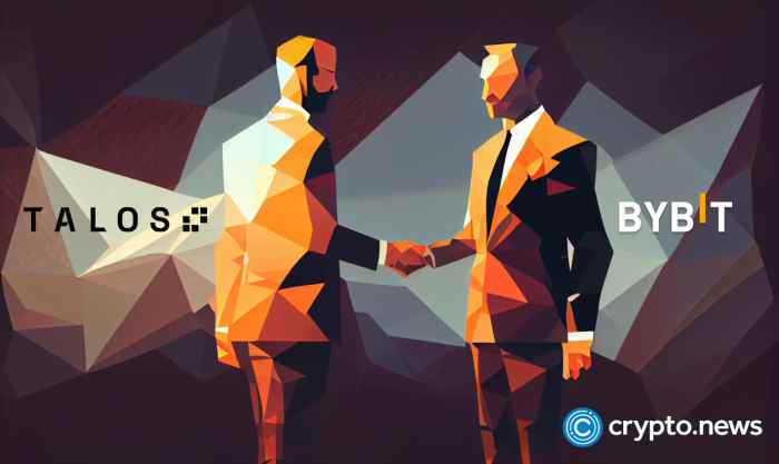 Bybit and Talos partner for institutions to easily explore digital ...