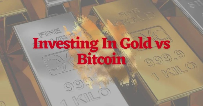 Investing In Gold vs Bitcoin - 2023 Comparison